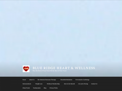 blueridgeheartandwellness.com snapshot