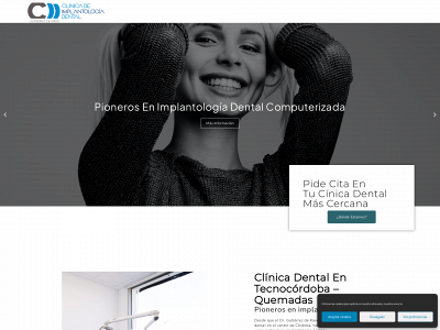 clinicadeimplantologiadental.com snapshot