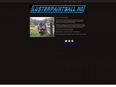 lusterpaintball.no snapshot
