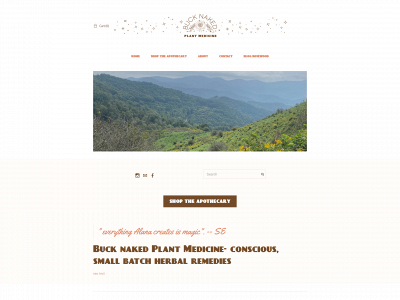www.bucknakedplantmedicine.com snapshot