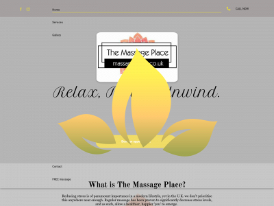 massageplace.co.uk snapshot