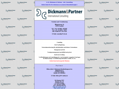 dickmann-partner.de snapshot