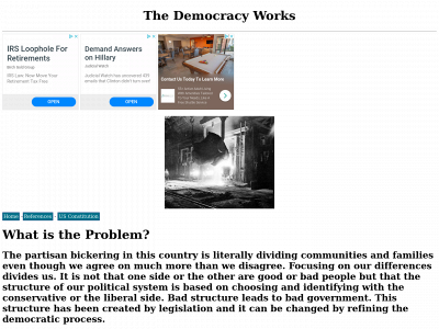 thedemocracyworks.com snapshot