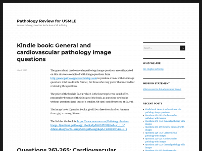 pathologyreviewforusmle.com snapshot