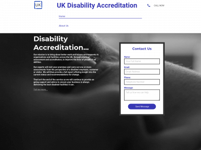 uk-disability-accreditation.co.uk snapshot