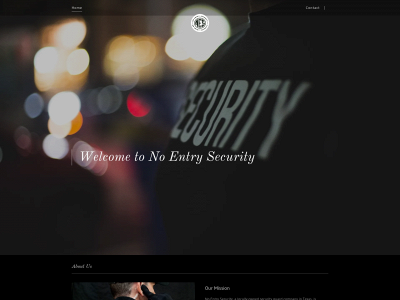 www.noentry-security.com snapshot