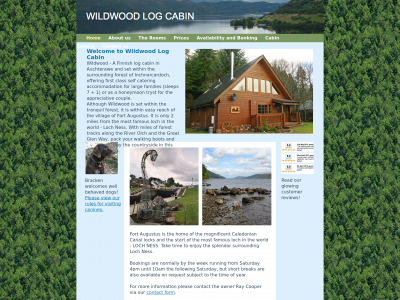 wildwoodlogcabin.co.uk snapshot