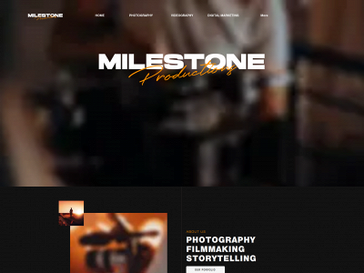 milestoneproductions.be snapshot