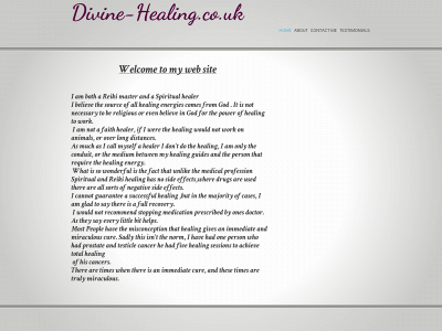 divine-healing.co.uk snapshot