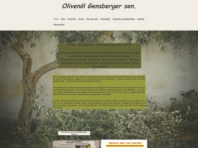olivenoel-gensberger.de snapshot