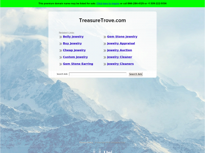 treasuretrove.com snapshot