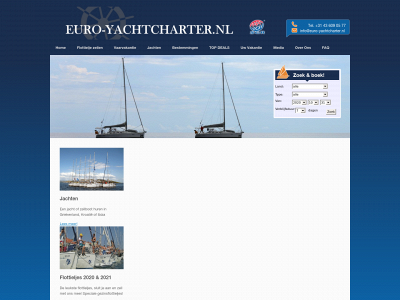 euro-yachtcharter.nl snapshot
