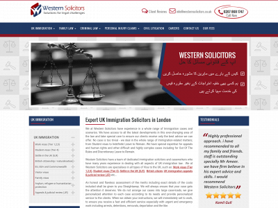 westernsolicitors.co snapshot