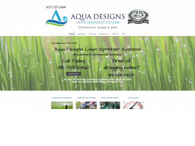 aquadesignsinc.com snapshot