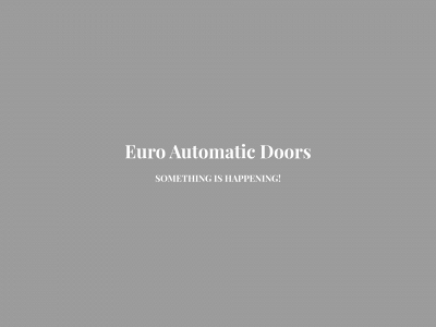 euroautomaticdoors.com snapshot