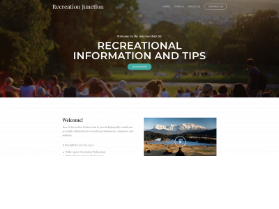 recreationjunction.com snapshot