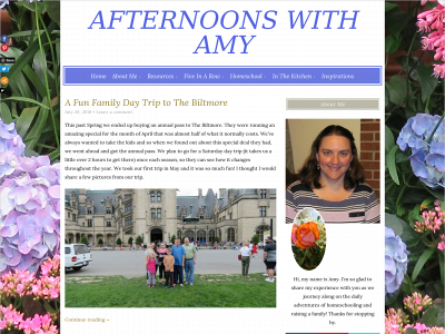afternoonswithamy.org snapshot