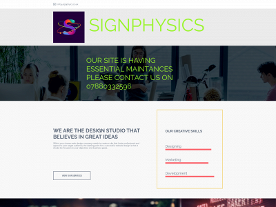 signphysics.com snapshot