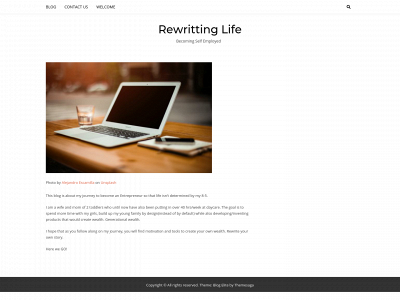 rewrittinglife.com snapshot
