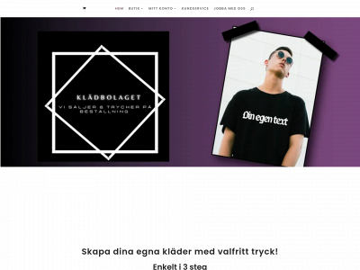 kladbolaget.com snapshot