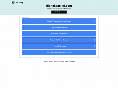 digitekcapital.com snapshot