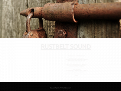 rustbeltsound.com snapshot