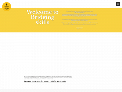 bridgingskills.com snapshot