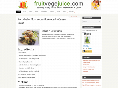fruitvegejuice.com snapshot