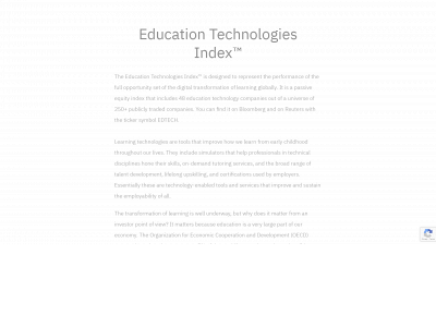 educationtechnologiesindex.com snapshot