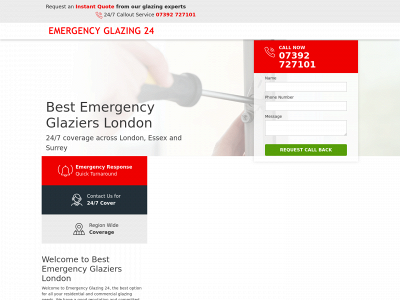 emergencyglazing24.co.uk snapshot