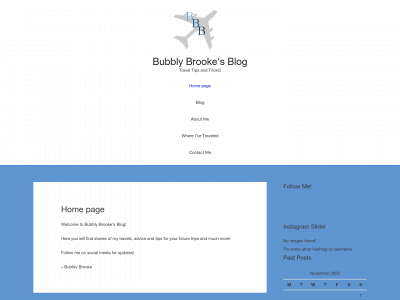 bubblybrookesblog.com snapshot