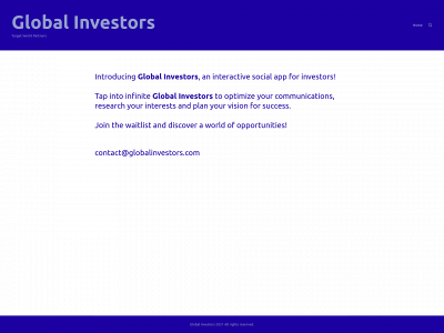 globalinvestors.com snapshot