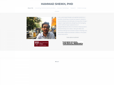 www.hammadsheikh.org snapshot