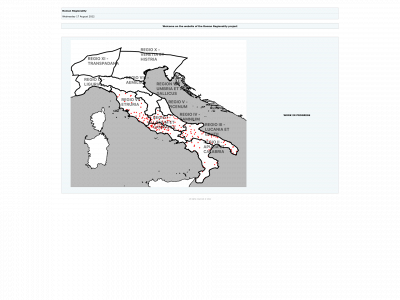 romanregionality.eu snapshot