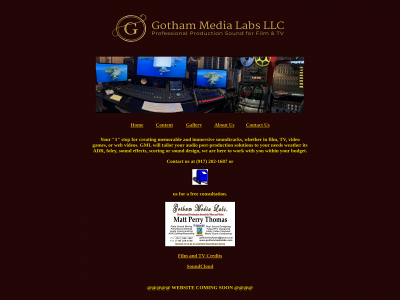 gothammedialabs.com snapshot