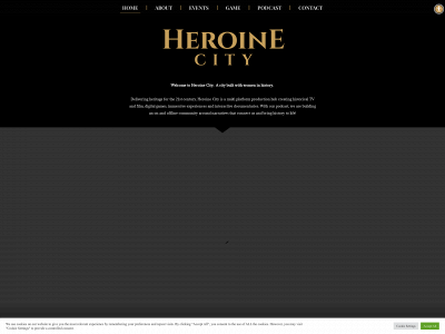 heroinecity.co.uk snapshot