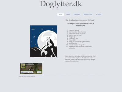 www.doglytter.dk snapshot