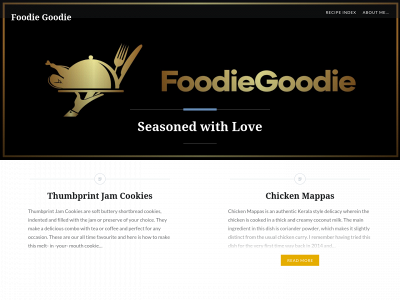 foodiegoodie.blog snapshot