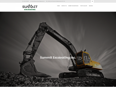 summitexcavating.online snapshot