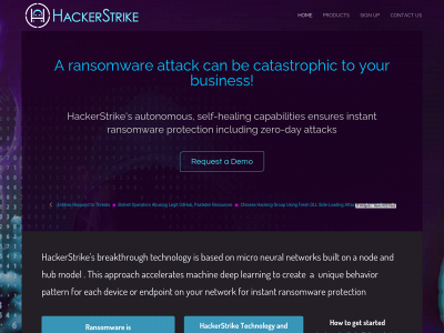 www.hackerstrike.com snapshot