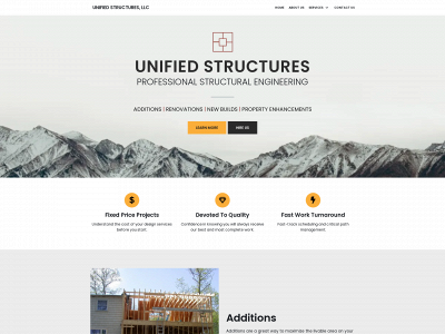 unified-structures.com snapshot