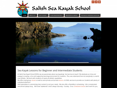 salishseakayakschool.com snapshot