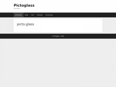 pictoglass.com snapshot