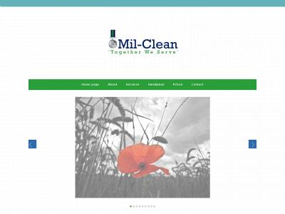 mil-clean.co.uk snapshot