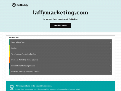 laffymarketing.com snapshot