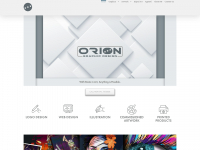 oriongraphicdesign.com snapshot