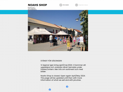 noahs-shop.se snapshot