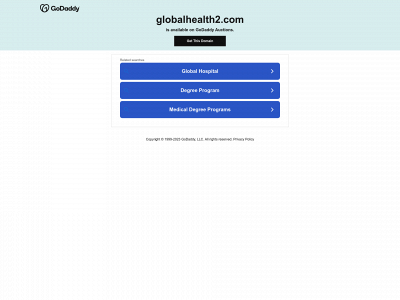 globalhealth2.com snapshot