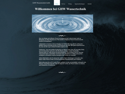ghw-wassertechnik.de snapshot
