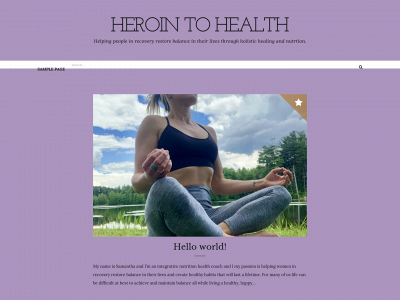 herointohealth.com snapshot